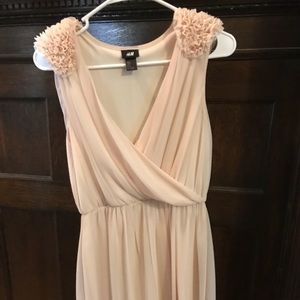 Blush colored dress